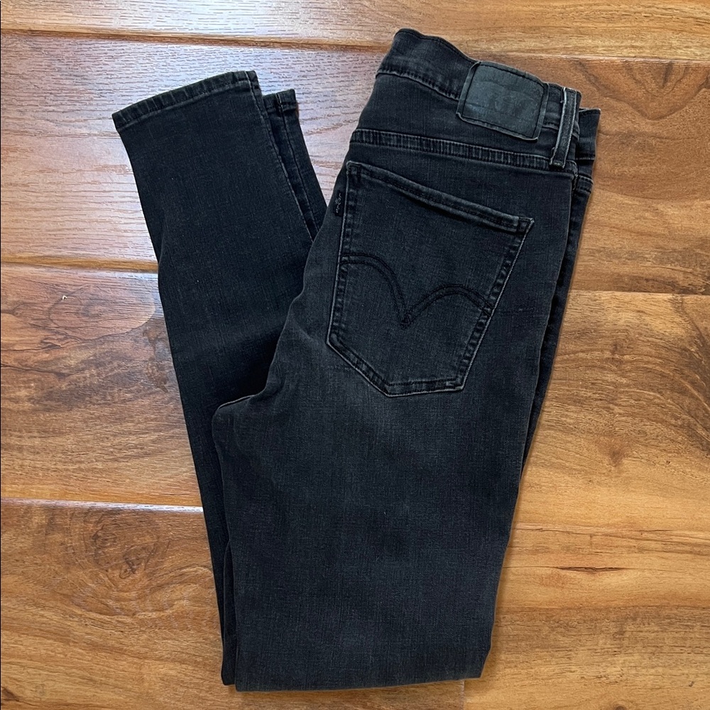 Levi's Women's Black Mile High Skinny Jeans